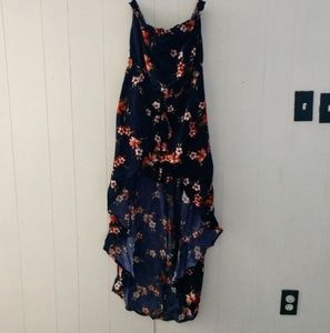 Strapless Maxi Romper